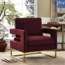  TOV Furniture Avery Stationary Fabric Accent Chair TOV-A110 IMAGE 5