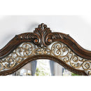  Size_California King -- Furniture of America Menodora Sleigh Bed IMAGE 3