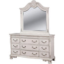  Furniture of America Dresser 9-Drawer Dresser CM7798WH-D IMAGE 2