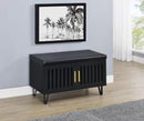 Coaster Furniture 915152 BLACK STORAGE BENCH