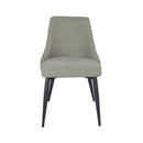 Cosmo Upholstered Curved Back Side Chairs 106044