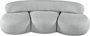 140Grey-S Venti 88.5" Boucle Fabric Upholstered Sofa