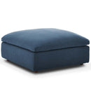  Modway Furniture Commix Fabric Ottoman EEI-3318-AZU IMAGE 1