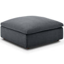  Modway Furniture Commix Fabric Ottoman EEI-3318-GRY IMAGE 1