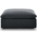  Modway Furniture Commix Fabric Ottoman EEI-3318-GRY IMAGE 2