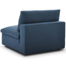  Modway Furniture Commix Stationary Fabric Chair EEI-3270-AZU IMAGE 3