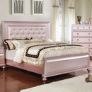  Size_Queen -- Furniture of America Avior Upholstered Panel Bed IMAGE 2