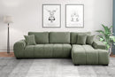 Manhattan 2pc Sectional Green