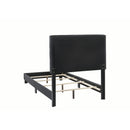  Size_Twin -- Mapes 305746T Upholstered Twin Panel Bed - Charcoal IMAGE 3