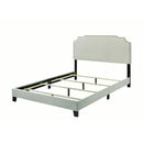  Coaster Furniture Tamarac 310061F Upholstered Full Panel Bed - Beige IMAGE 2