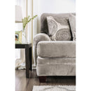  Furniture of America Bonaventura Stationary Fabric Loveseat SM5142GY-LV IMAGE 2