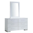  Furniture of America Christie Dresser Mirror CM7550M IMAGE 2