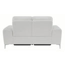 Coaster Furniture Largo Power Reclining Leather Match Loveseat 603395P IMAGE 3