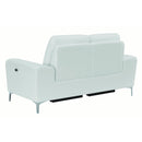 Coaster Furniture Largo Power Reclining Leather Match Loveseat 603395P IMAGE 4