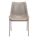  Zuo Magnus 101272 Dining Chair - Brown & Walnut IMAGE 3