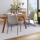  Zuo Magnus 101272 Dining Chair - Brown & Walnut IMAGE 8