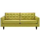 Modway Furniture Empress Stationary Fabric Sofa EEI-1011-WHE IMAGE 1