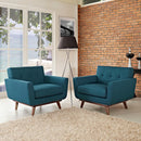  Modway Furniture Engage Stationary Fabric Chair EEI-1284-AZU IMAGE 5
