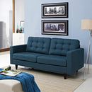  Modway Furniture Empress Stationary Fabric Loveseat EEI-1547-AZU IMAGE 4