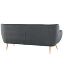  Modway Furniture Remark Stationary Fabric Sofa EEI-1633-GRY IMAGE 3