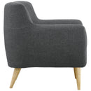  Modway Furniture Remark Stationary Fabric Chair EEI-1631-GRY IMAGE 3