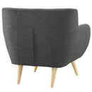  Modway Furniture Remark Stationary Fabric Chair EEI-1631-GRY IMAGE 4