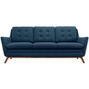  Modway Furniture Beguile Stationary Fabric Sofa EEI-1800-AZU IMAGE 1