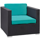  Modway Furniture Outdoor Seating Sets EEI-1809-EXP-TRQ-SET IMAGE 2