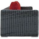  Modway Furniture Outdoor Seating Sofas EEI-1874-GRY-RED IMAGE 4