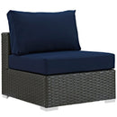 Modway Furniture Outdoor Seating Sets EEI-1882-CHC-NAV-SET IMAGE 4