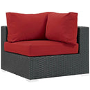 Modway Furniture Outdoor Seating Sets EEI-1883-CHC-RED-SET IMAGE 5