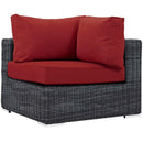  Modway Furniture Outdoor Seating Sets EEI-1892-GRY-RED-SET IMAGE 7