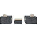  Modway Furniture Outdoor Seating Sets EEI-1905-GRY-BEI-SET IMAGE 3