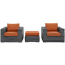  Modway Furniture Outdoor Seating Sets EEI-1905-GRY-TUS-SET IMAGE 1