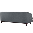  Modway Furniture Coast Stationary Fabric Sofa EEI-2131-GRY IMAGE 3