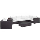  Modway Furniture Outdoor Seating Sets EEI-2157-EXP-WHI-SET IMAGE 2