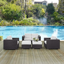  Modway Furniture Outdoor Seating Sets EEI-2158-EXP-WHI-SET IMAGE 7
