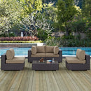  Modway Furniture Outdoor Seating Sets EEI-2163-EXP-MOC-SET IMAGE 8