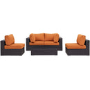  Modway Furniture Outdoor Seating Sets EEI-2163-EXP-ORA-SET IMAGE 2