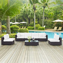  Modway Furniture Outdoor Seating Sets EEI-2164-EXP-WHI-SET IMAGE 9