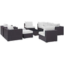 Modway Furniture Outdoor Seating Sets EEI-2169-EXP-WHI-SET IMAGE 1