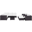  Modway Furniture Outdoor Seating Sets EEI-2169-EXP-WHI-SET IMAGE 2