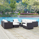 Modway Furniture Outdoor Seating Sets EEI-2169-EXP-WHI-SET IMAGE 8