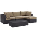  Modway Furniture Outdoor Seating Sets EEI-2172-EXP-MOC-SET IMAGE 3