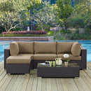  Modway Furniture Outdoor Seating Sets EEI-2172-EXP-MOC-SET IMAGE 8
