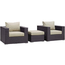  Modway Furniture Outdoor Seating Sets EEI-2174-EXP-BEI-SET IMAGE 2