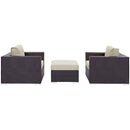  Modway Furniture Outdoor Seating Sets EEI-2174-EXP-BEI-SET IMAGE 3