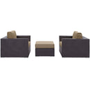 Modway Furniture Outdoor Seating Sets EEI-2174-EXP-MOC-SET IMAGE 3