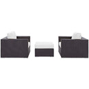  Modway Furniture Outdoor Seating Sets EEI-2174-EXP-WHI-SET IMAGE 3