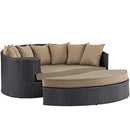  Modway Furniture Outdoor Seating Daybed EEI-2176-EXP-MOC IMAGE 2